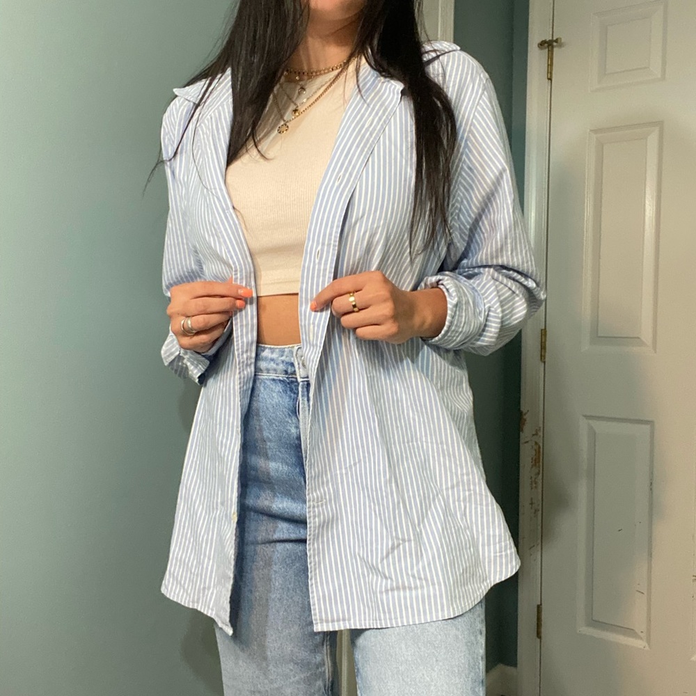 Striped Button Down - Picture 2 of 7